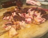 Foto del paso 5 de la receta: Revuelto de patata y col con panceta ibérica