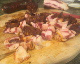 Foto del paso 5 de la receta: Revuelto de patata y col con panceta ibérica 