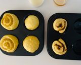 รูปขั้นตอนการทำที่ 4 ของ Buns from Mashed Pumpkin: 🎃ปังฟักทอง/ ปังฟักทองซินนามอนโรล/ ปังฟักทองโรล🎃🧈