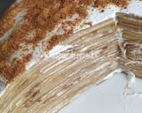 Foto langkah ke 3 dari resep Mille crepe milo.