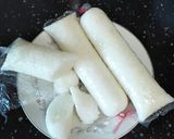 Foto langkah ke 3 dari resep Lontong plastik kukus (irit gas).