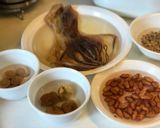 香甜章魚節瓜眉豆花生湯的食譜步驟1照片