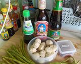 รูปขั้นตอนการทำที่ 1 ของ ผัดเผ็ดลูกชิ้นอกไก่