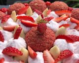 Une image de l'étape 6 de Tarte fraise rhubarbe 😋.