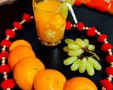 संतरा अंगूर का हेल्दी जूस (santra angoor ka healthy juice recipe in Hindi) रेसिपी चरण 3 फोटो
