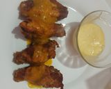 Foto del paso 8 de la receta: Ricas alitas de mango y habanero acompañado con una mayonesa