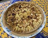 Une image de l'étape 10 de Tarte semi feuilletée aux pommes et amandes.