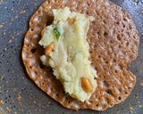 A picture of step 6 of Kuttu Ata Dosa / Buckwheat Flour Dosa.