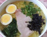 A picture of step 5 of Super Easy! Just Mix for Double Broth Shio Ramen.