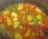 आलू बीन्स  की सब्ज़ी (aloo beans ki sabzi recipe in Hindi) रेसिपी चरण 10 फोटो