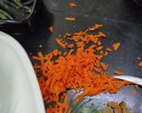 A picture of step 2 of Oats mixed idli batter vegetables Idli Chutney.