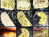 Spicy cheesy garlic bread😋