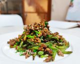 乾煸四季豆的食譜步驟4照片