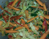 A picture of step 2 of Spring rolls.