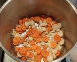 Zöldséges sárgaborsó leves recept fázis 2 fotója