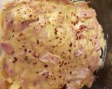 A picture of step 3 of Cheesy ham & potatoes.