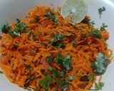 गाजर तडका कोशिंबीर (gajar tadka koshimbir recipe in marathi) रेसिपी स्टेप 4 फोटो 