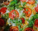 A picture of step 5 of Sindhi biryani.