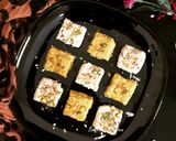 A picture of step 3 of Coconut Burfi.