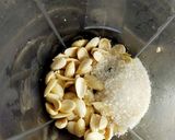 A picture of step 1 of Almond Milk.