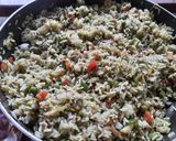 कोरिएंडर पुलाव टिफीन साठी (Coriander Pulao Recipe In Marathi) रेसिपी स्टेप 4 फोटो 