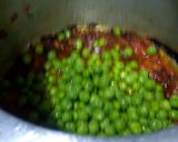 A picture of step 5 of Matar Paneer.