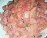 A picture of step 4 of Bhuni hoe masala kaleji Eid special.