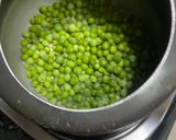 A picture of step 2 of Green peas (Hare matar) ki Sabzi.
