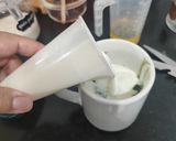 Foto langkah ke 1 dari resep Bolu Kukus Matcha (no telur no mixer).