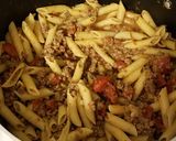 A picture of step 4 of Pacman's Goulash.