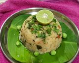 A picture of step 8 of Vegetable sooji upma (rava upma).