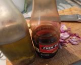 Tarhonyás hús (sertés pörkölttel lecsóval) recept fázis 9 fotója