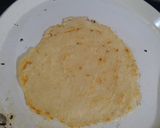 A picture of step 4 of Rawa dosa.