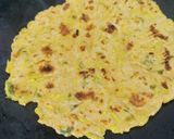 A picture of step 4 of Pumpkin paratha.