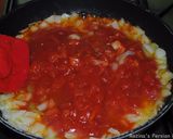 A picture of step 4 of ِDough fried pizza.