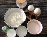 صورة لخطوة 3 من وصفة كيك بجوز الهند والباندان 🥥💚