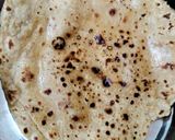 A picture of step 7 of Triangle paratha.