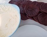 Pas rețetă Pancake cu cacao și  cremă 1 fotografie
