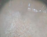 A picture of step 1 of Sabz chanapulao.
