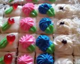 Foto langkah ke 8 dari resep Bolu potong hias.