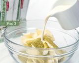 Foto langkah ke 4 dari resep Loukoumades (Donat Yunani) Matcha.