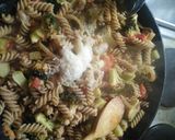 A picture of step 7 of Broccoli Sausage Whole-Wheat Pasta.