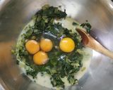 Foto del paso 3 de la receta: Tortilla de espinaca 💚💚💚
