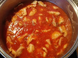 Pechugas en mi salsa de tomate!!