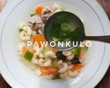Foto langkah ke 4 dari resep Sop bening makaroni.