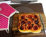Hình bước làm 5 của món Pepperoni Pizza