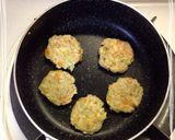 A picture of step 5 of Baby-Friendly Fluffy Tofu Okonomiyaki.