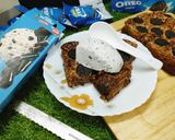 A picture of step 10 of Oreo & Chocolate Brownie 🍫🍫🍫.