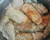 Foto del paso 2 de la receta: Pechugas fileteadas