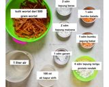 Foto langkah ke 1 dari resep Keripik Kulit Wortel.